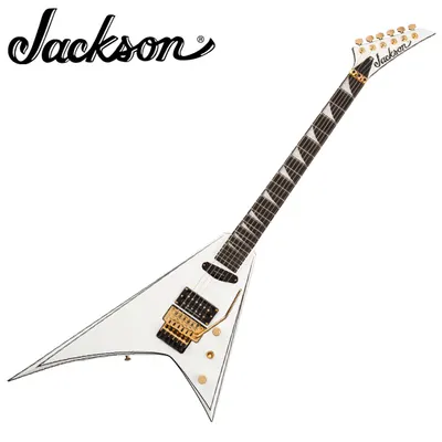 Jackson 일렉기타 Concept Series Rhoads RR24 HS - White with Black Pinstripes 랜디로즈 바디
