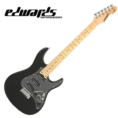 EDWARDS 일렉기타 SYU Signature E-SYUNAPPER-I / 갈네리우스 슈 시그니처 (Black Satin)