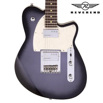 Reverend 일렉기타 Cross Cut Periwinkle Burst