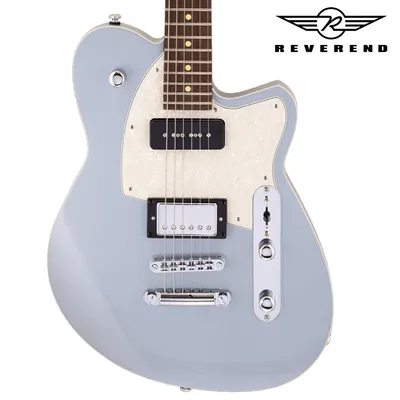 Reverend 일렉기타 Double Agent OG Metallic Silver Freeze