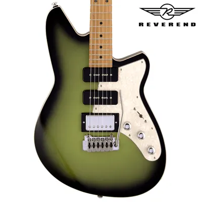 Reverend 일렉기타 Six Gun HPP Avocado Burst
