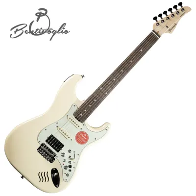 벤티볼리오 Bentivoglio 일렉기타 Parabolic Deluxe DS500H Olympic White