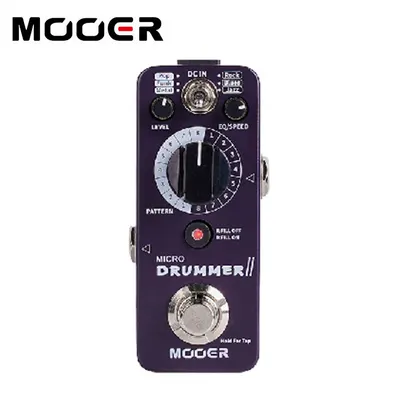 MOOER AUDIO 이펙터 MICRO DRUMMER II