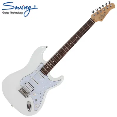 Swing 스윙 일렉기타 S-100 Pro White (R)