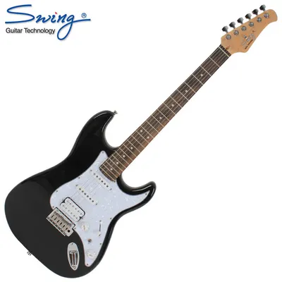 Swing 스윙 일렉기타 S-100 Pro Black (R)