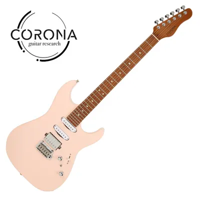 [B급] Corona 코로나 일렉기타 Modern Plus HSS / Shell Pink