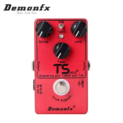 DemonFx 이펙터 TS RED II OVERDRIVE