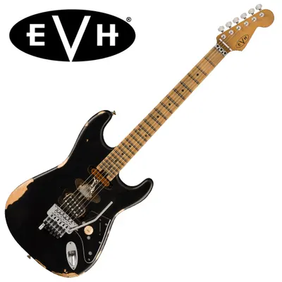 EVH 일렉기타 Frankenstein Relic Series - Black - EVH 프랑켄슈타인 레릭 시리즈