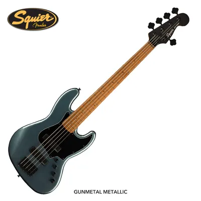 Squier 스콰이어 베이스 기타 Contemporary Active Jazz Bass HH V Gunmetal Metallic (037-0461-568)