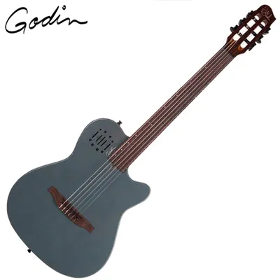 Godin 고딘 전자 클래식 기타 Multiac Mundial Arctik Blue Encore Electronics (052387)