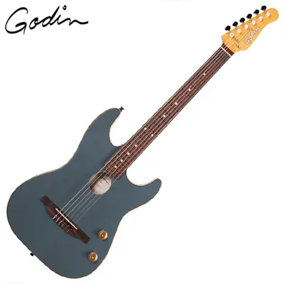 Godin 고딘 어쿠스틱 나일론 기타 A-Series G-Tour Nylon Limited Arctik Blue (052233)
