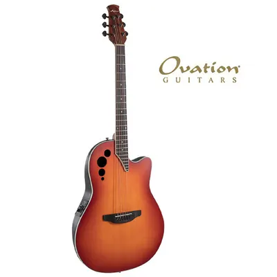 Ovation 오베이션 통기타 Applause Elite AE48-1I Honeyburst Satin