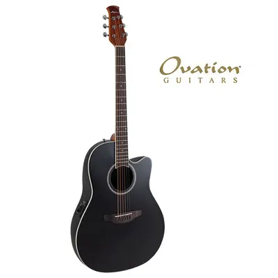 Ovation 오베이션 통기타 Ovation Applause Traditional AB24-5S Black Satin