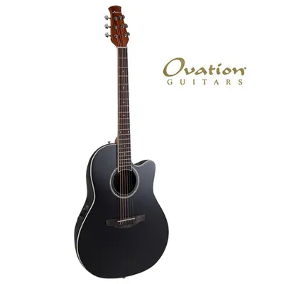 Ovation 오베이션 통기타 Ovation Applause Traditional AB28-5S Black Satin