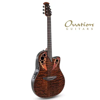 Ovation 오베이션 통기타 CE48P-TGE Dark Tiger Eye