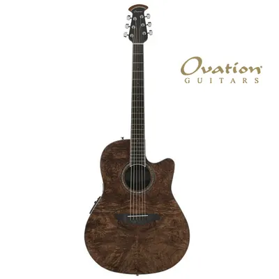 Ovation 오베이션 통기타 Ovation Celebrity Traditional CS24P-NBM (Nutmeg Burled Maple)