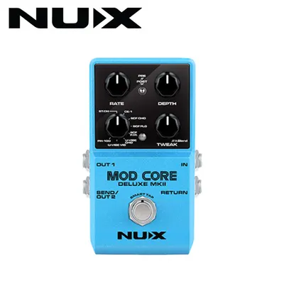 Nux 이펙터 Mod Core Deluxe MKII 모듈레이션 페달