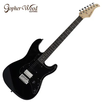 Gopher Wood 고퍼우드 일렉기타 S-Modern II Jet Black