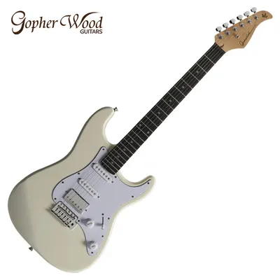 Gopher Wood 고퍼우드 일렉기타 S-Modern II Floral White