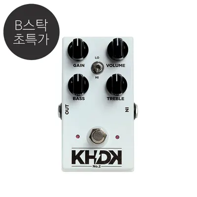 KHDK 기타이펙터 No.2 Clean Boost