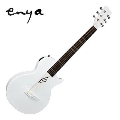 Enya 엔야 카본 하이브리드 기타 Nova Go (White)