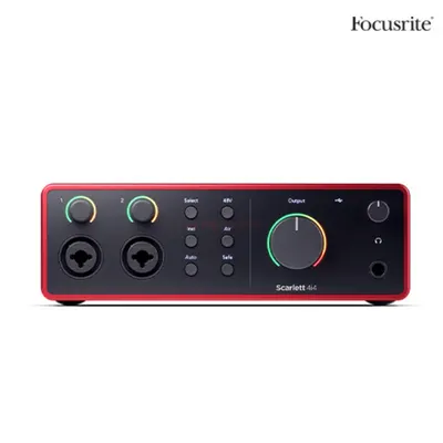 Focusrite Scarlett 4i4 4th Gen 포커스라이트 스칼렛 4세대 USB 오디오인터페이스
