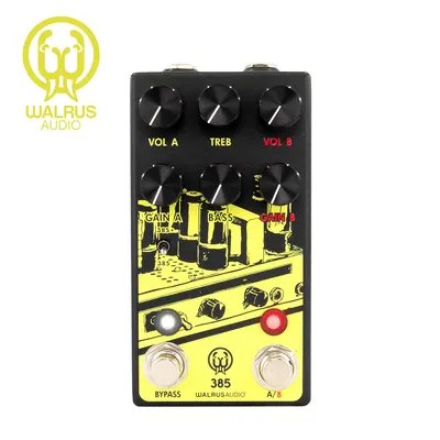 Walrus Audio 이펙터 385 Overdrive MKII - Yellow