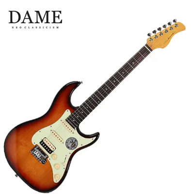 DAME 데임 일렉기타 ST5 3-Tone Sunburst / 3TS (Rosewood)