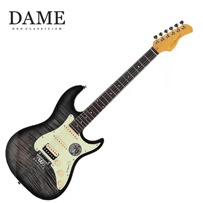 DAME 데임 일렉기타 ST5 FM Transparent Black / TBK (Rosewood)