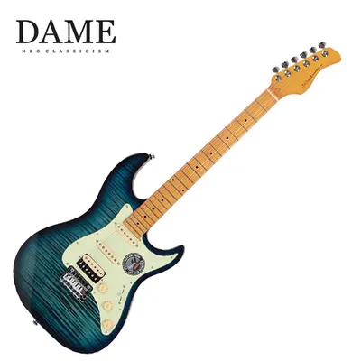 DAME 데임 일렉기타 ST5 FM Transparent Blue / TBL (Maple)
