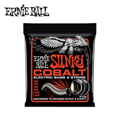 Ernie Ball 어니볼 6현 베이스 스트링 Slinky Cobalt 6-String Electric Bass [P02739] (032-130)
