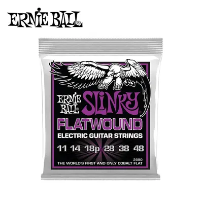 Ernie Ball 어니볼 일렉기타 스트링 Power Slinky Flatwound Electric [P02590] (011-048)