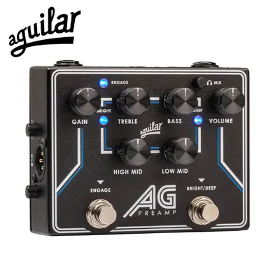 Aguilar 베이스 이펙터 AG PREAMP 아날로그 베이스 프리앰프 DI