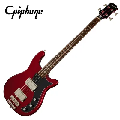 Epiphone 베이스기타 Embassy Bass Sparkling Burgundy (EBEMSBMNH1)