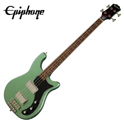 Epiphone 베이스기타 Embassy Bass Wanderlust Green Metallic (EBEMWGMNH1)