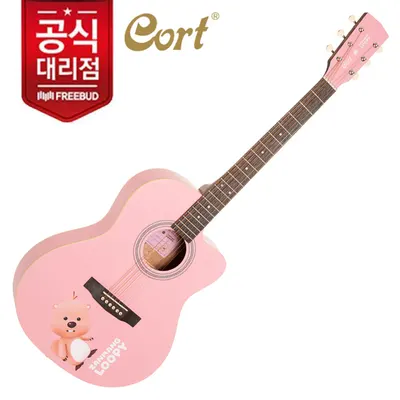 Cort 콜트 루피 슬림 통기타 Jade1 Loopy PKS