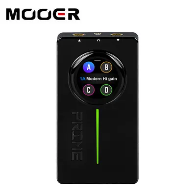 MOOER AUDIO 초소형 블루투스 멀티이펙터 Prime P2 Black