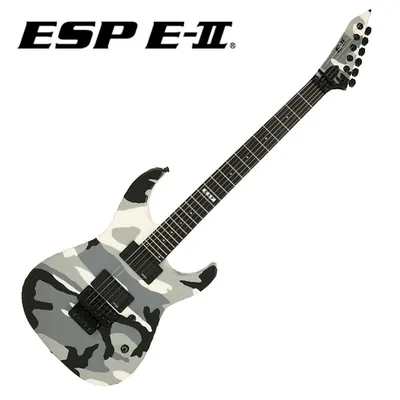 ESP 일렉기타 E-II M2 Neck Thru / Urban Camo