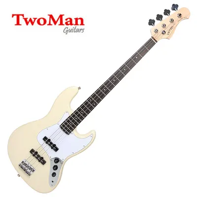 TwoMan 일렉베이스 TJB-120 Olympic White (OWH)