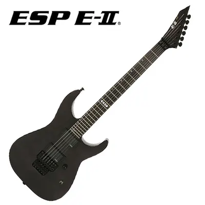 ESP 일렉기타 E-II M2 FM / See Thru Black