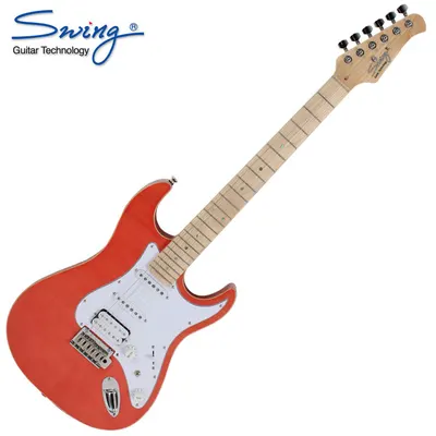 Swing 스윙 일렉기타 R-2 Plus Trans Red (M)