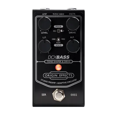 OriginEffects 이펙터 DCX BASS Black Edition (베이스용)