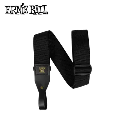 Ernie Ball 어니볼 스트랩 Polypro Acoustic Guitar Strap Black (P05365)