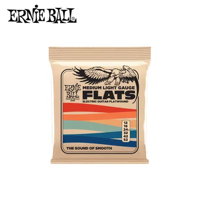 Ernie Ball 어니볼 일렉기타 스트링 Light Flatwound [P02582] (012-052)