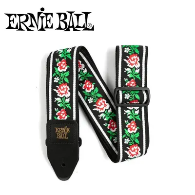 Ernie Ball 어니볼 스트랩 Classic Jacquard Strap Winter Rose (P04668)