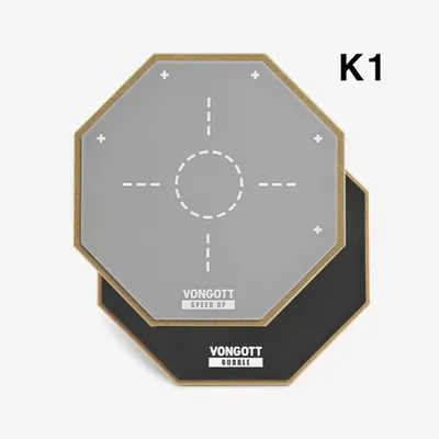 VONGOTT - BB12D 버블-스피드업 양면패드 12인치