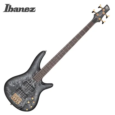 Ibanez 아이바네즈 베이스기타 SR300EDX Black Ice Frozen Matte