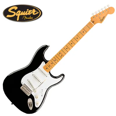 10/8일 입고 예정 예약 판매! Squier 스콰이어 일렉기타 Classic Vibe 50s Stratocaster MN Black (037-4005-506)