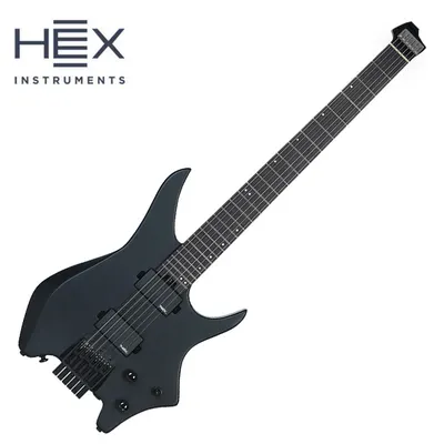 HEX 헥스 일렉기타 N400 S/BK (Satin Finish Black)