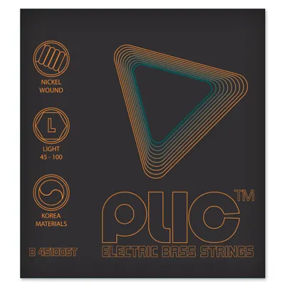 PLIC - Standard Series : B 45100ST (045-100) / 니켈 4현 베이스 스트링